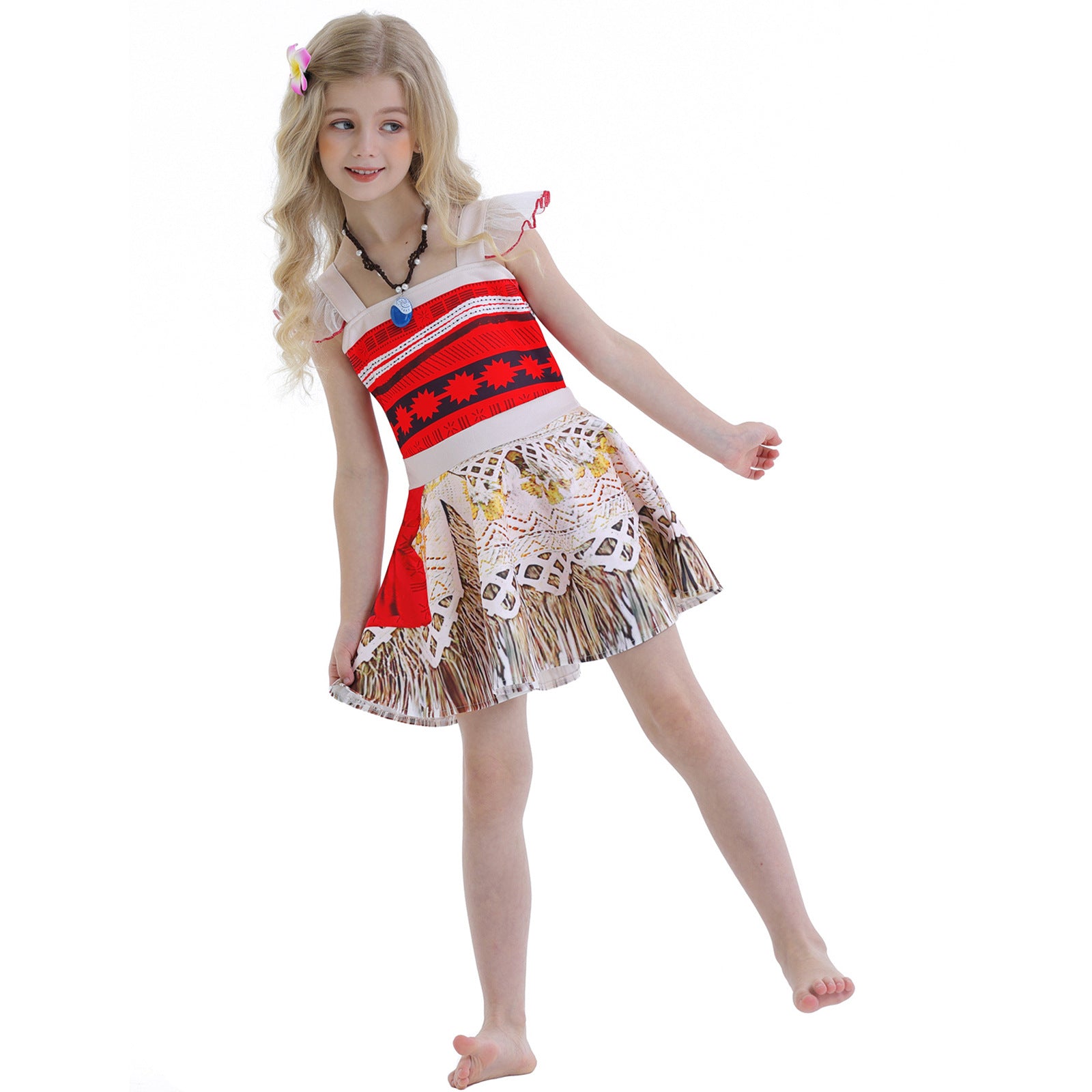 Moana Costume for Kids (Red).