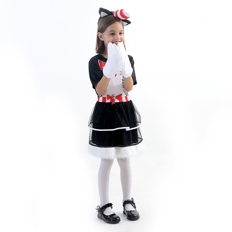 The Cat in the Hat Girls Costume