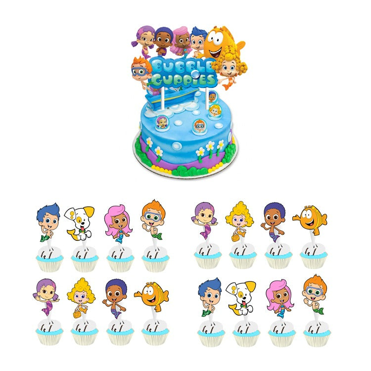 Bubble Guppies Birthday Party Decorations.