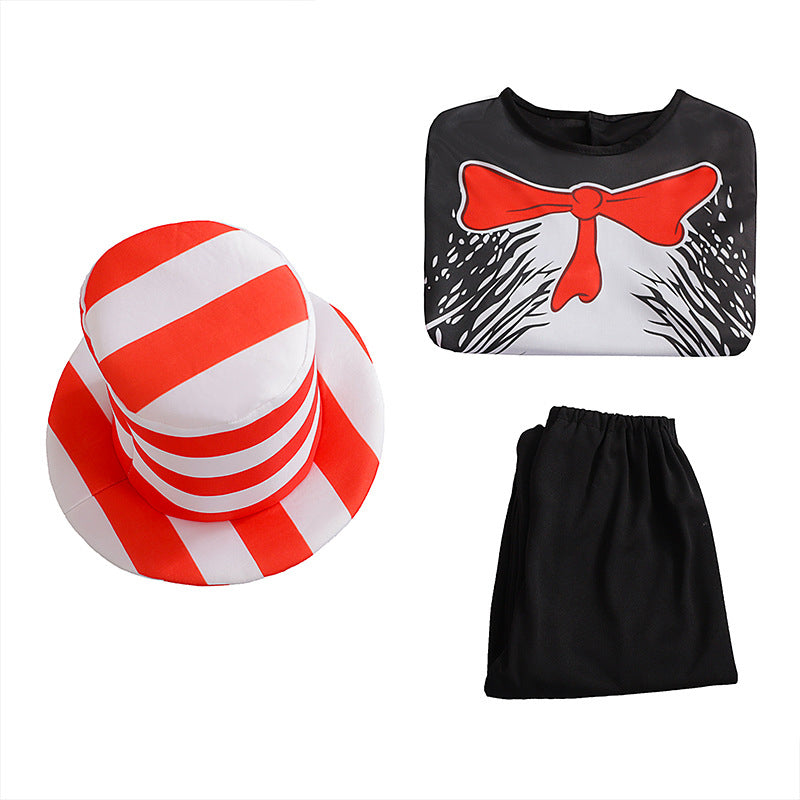 The Cat in the Hat Boys Costume, Buy The Cat in the Hat Boys Costume from Party Corner in UAE, Saudia, Qatar, Bahrain, and Oman. Get kid's party Costumes at UAE's best costume shop., Costumes, Party Corner