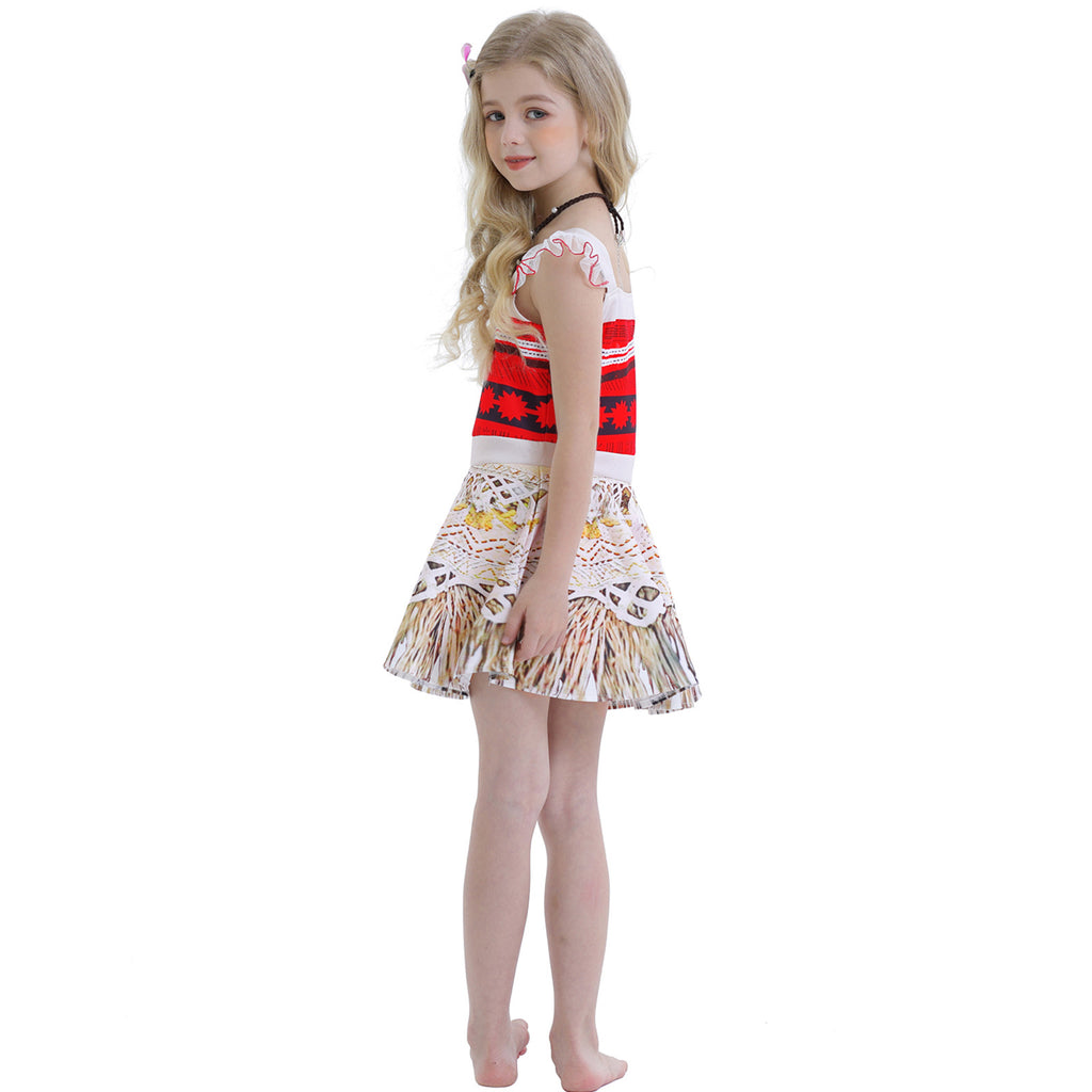 Moana Costume for Kids (Red).