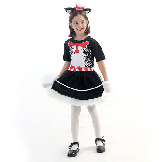 The Cat in the Hat Girls Costume