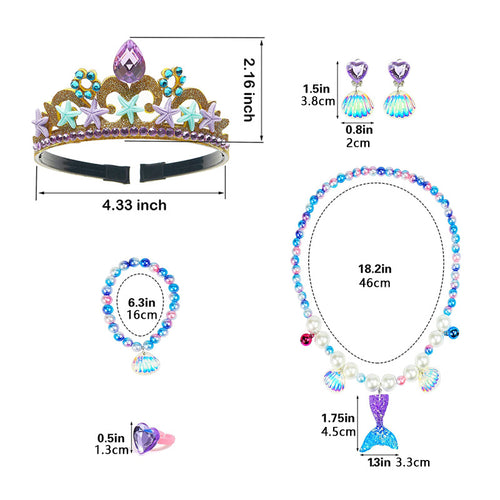 Mermaid Birthday Dress Accessories, Party Corner provides Mermaid birthday dress accessories in UAE, Saudia, Qatar, Bahrain, and Oman. Get birthday party balloons, and much more. Order now!, Costume Accessories, Party Corner