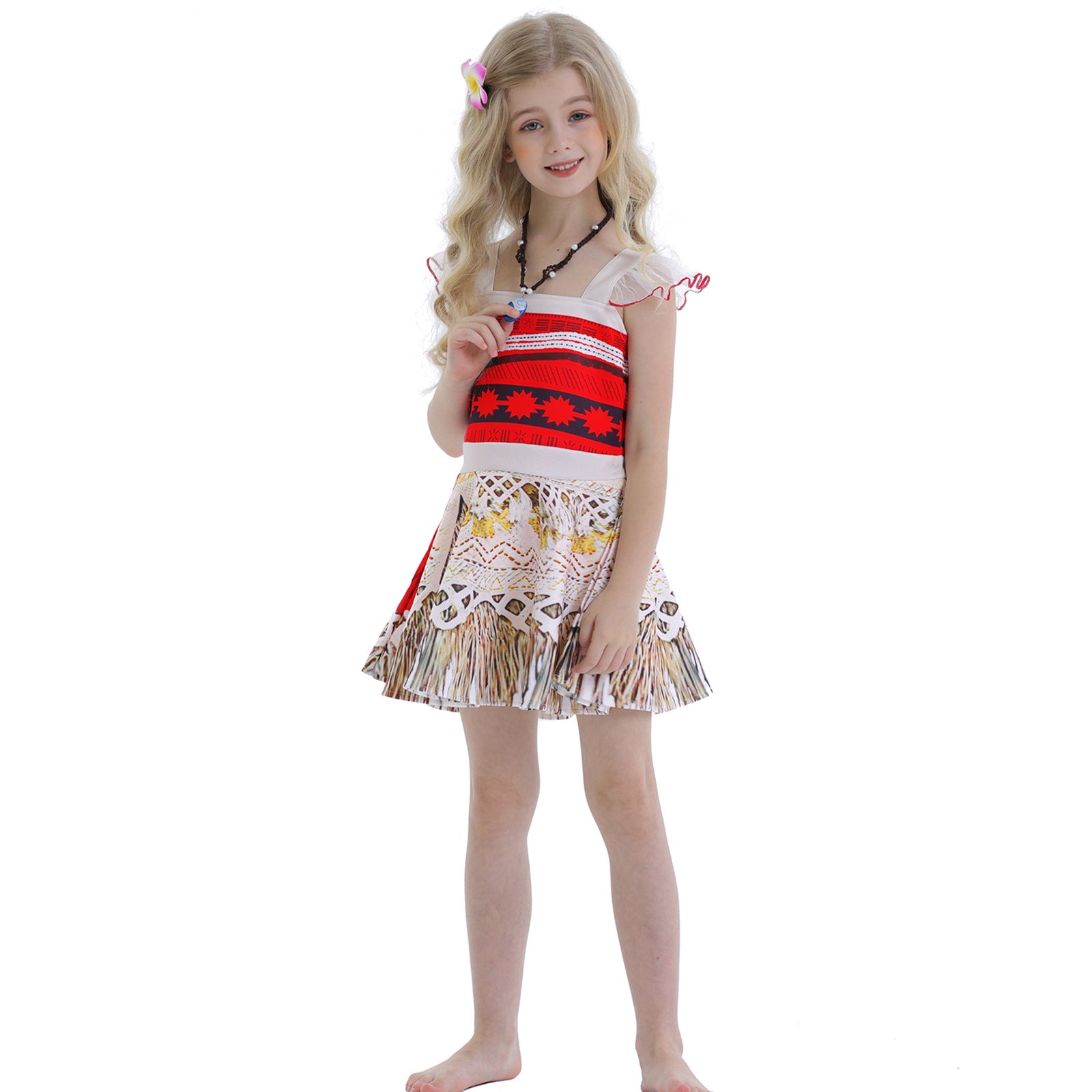 Moana Costume for Kids (Red).