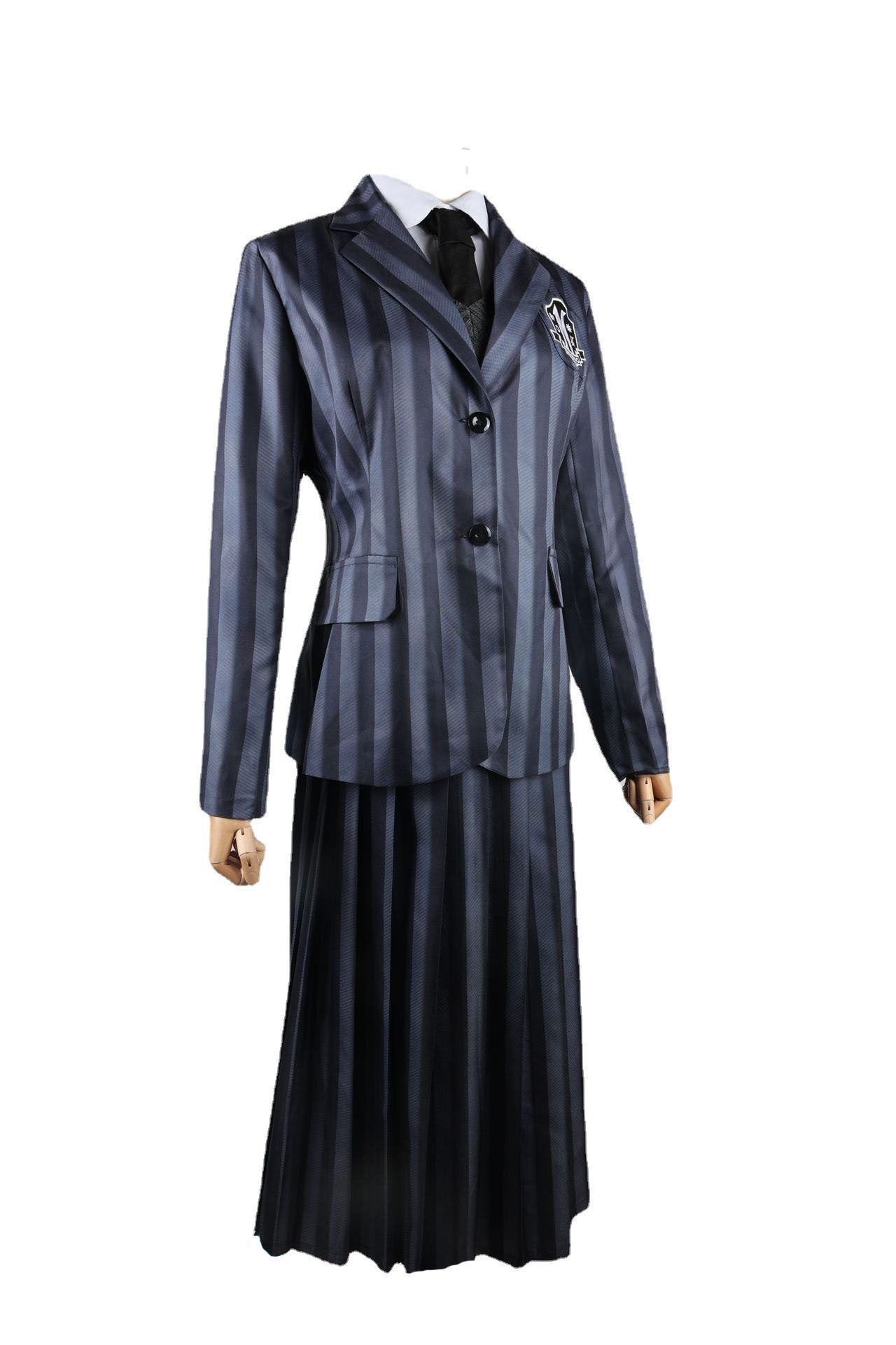 Wednesday Adult Costume Black Long.