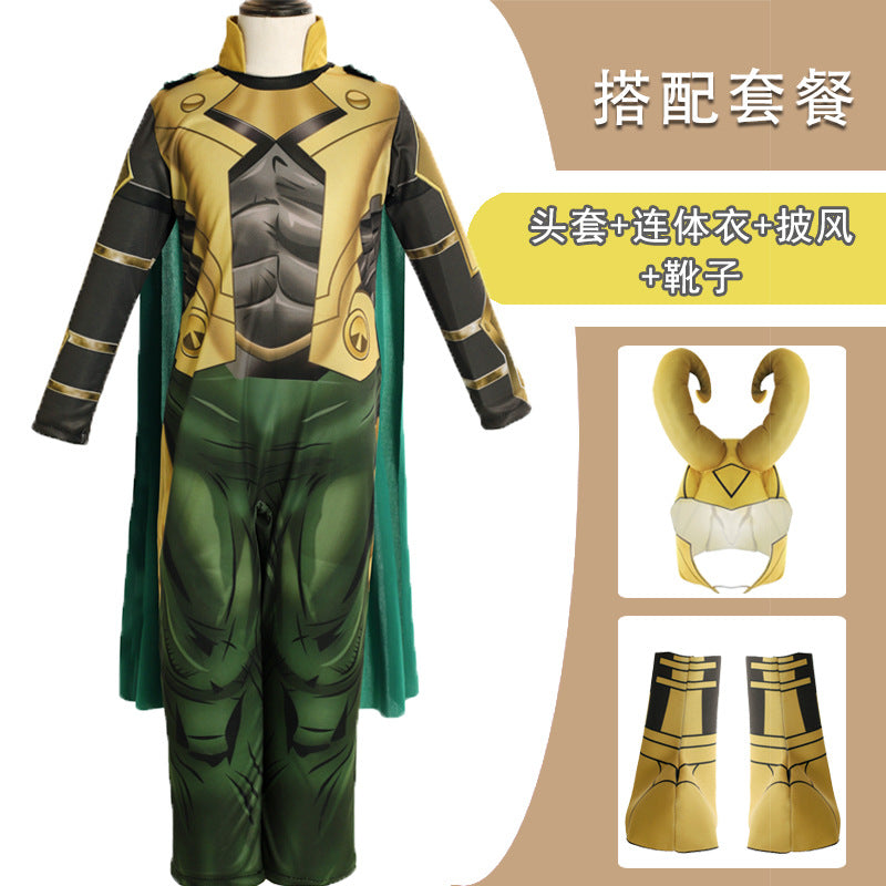 Loki Costume for Kids, Buy Loki Costume for Kids from Party Corner in UAE, Saudia, Qatar, Bahrain, and Oman. Get kid's party Costumes at UAE's best costume shop., Costumes, Party Corner