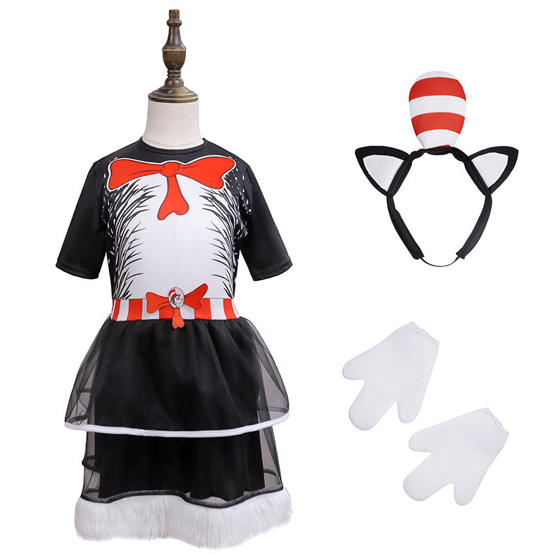 The Cat in the Hat Girls Costume