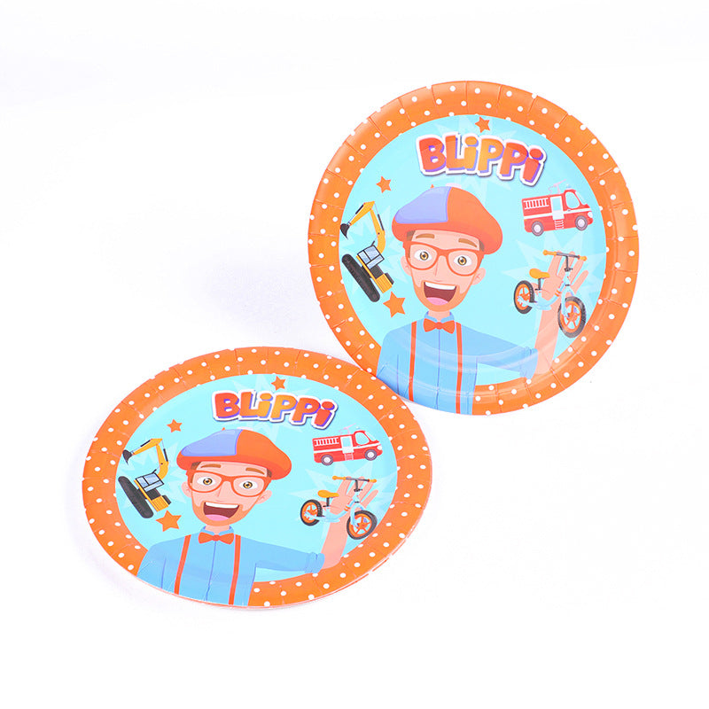 Blippi Birthday Party Supplies.