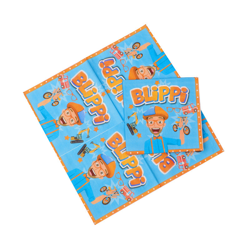 Blippi Birthday Party Supplies.