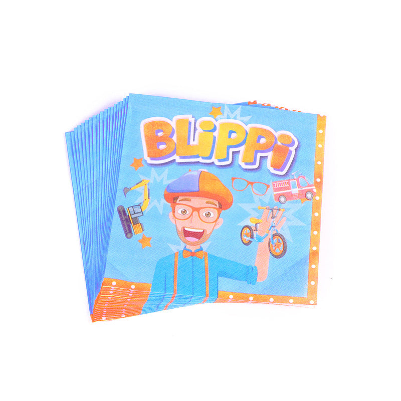 Blippi Birthday Party Supplies.