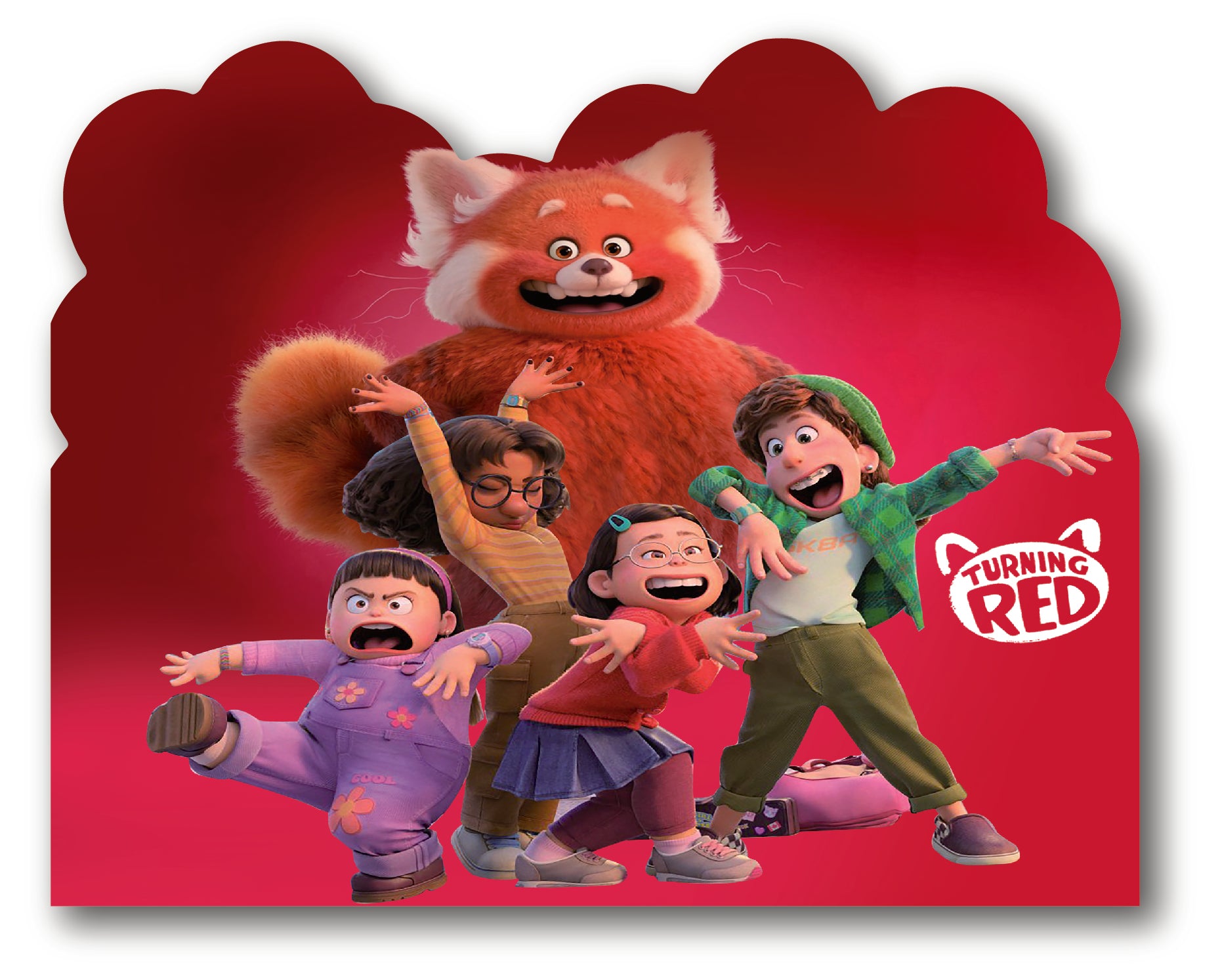 Turnning Red Birthday Decoration Supplies.