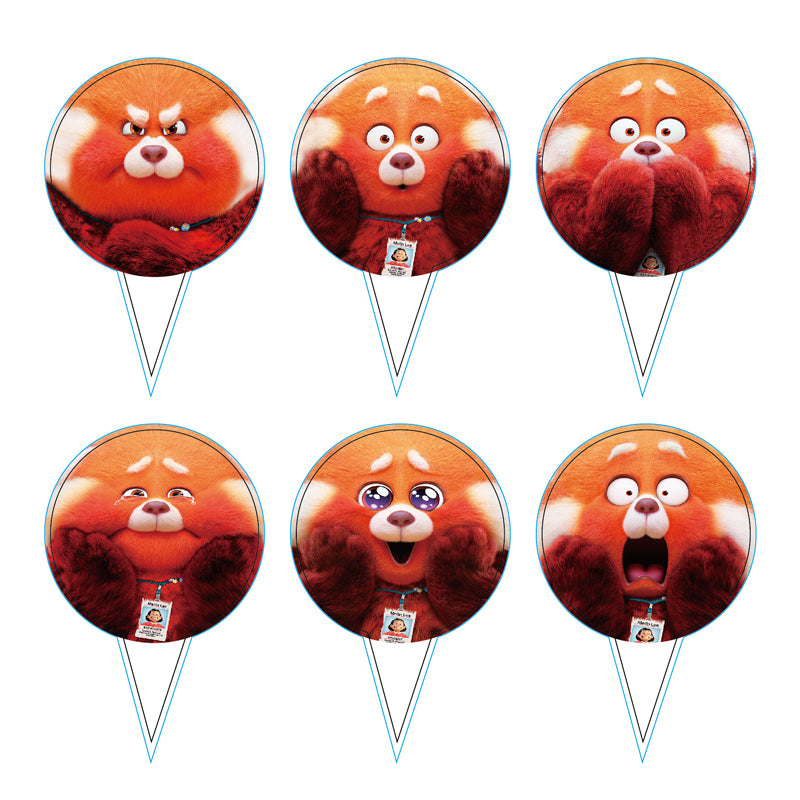 Turnning Red Birthday Decoration Supplies.