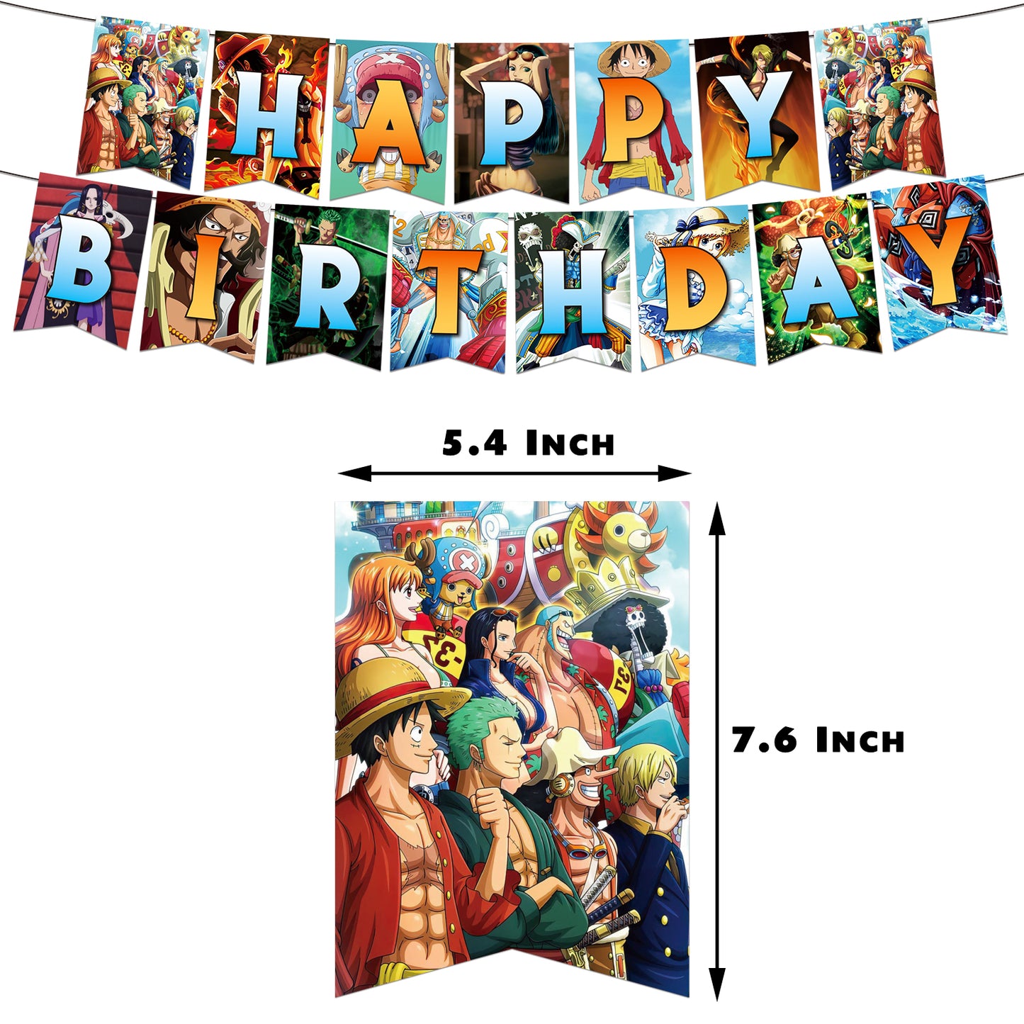 One Piece Birthday Party Decorations