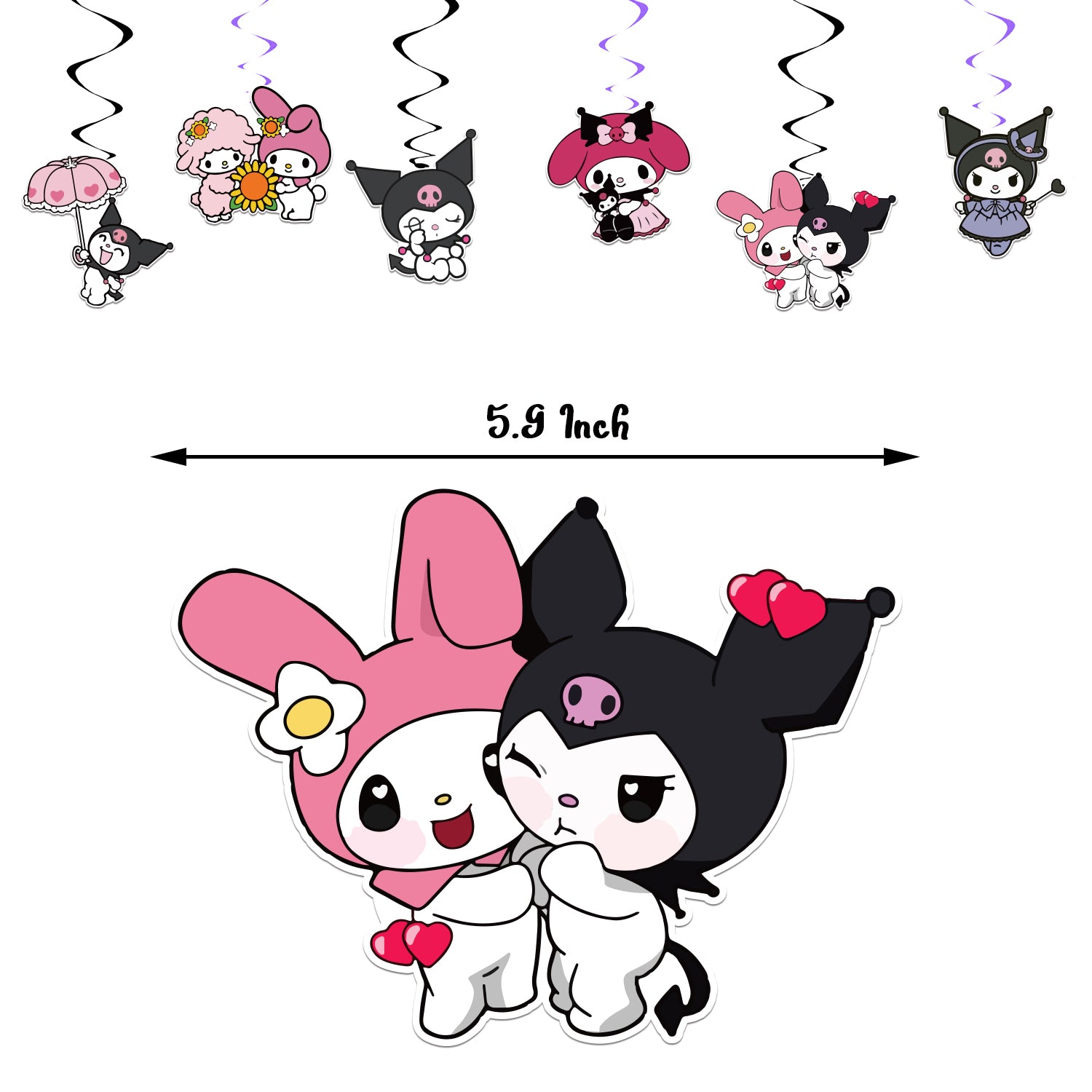 Saniro Kuromi - Hello Kitty Party Decorations.