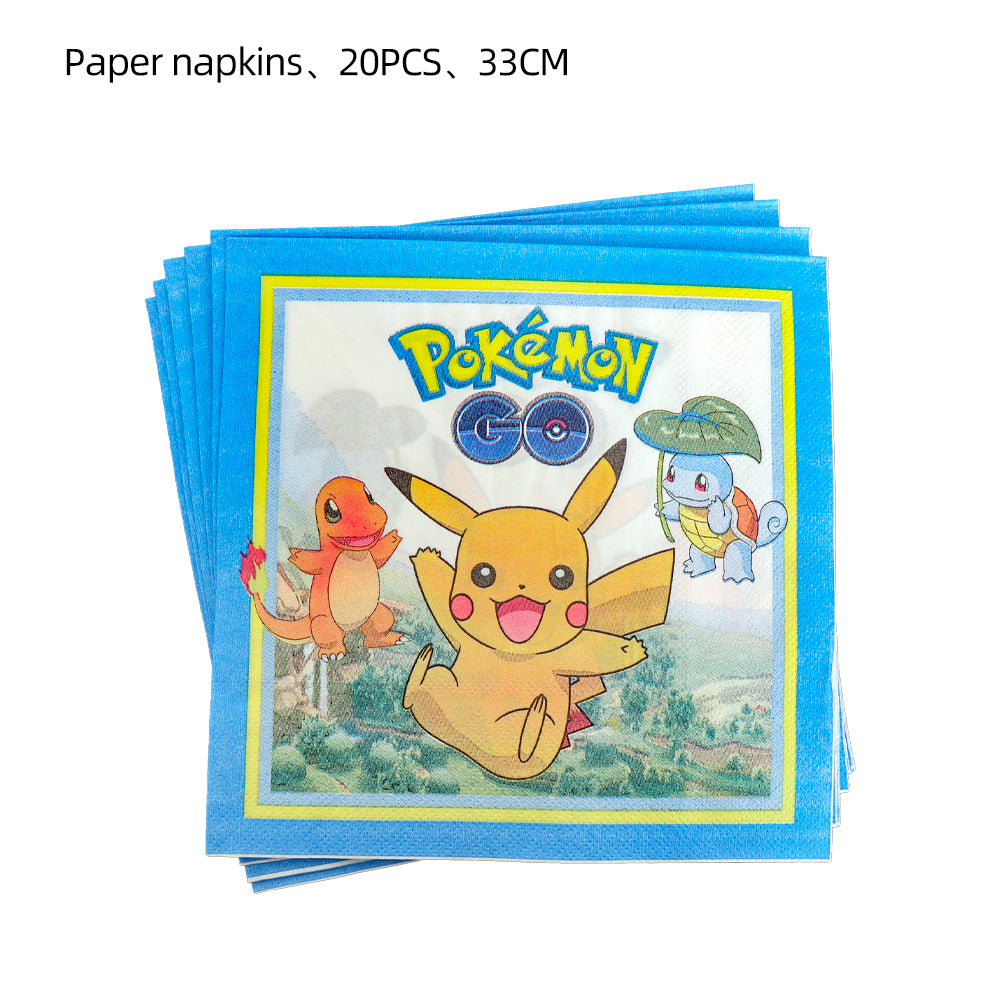 Pokemon Birthday Party Supplies, Buy Pokemon birthday supplies from Party Corner in UAE, Saudia, Qatar, Bahrain, and Oman. Get birthday party balloons, and much more. Order now!, Party Supply Kits, Party Corner