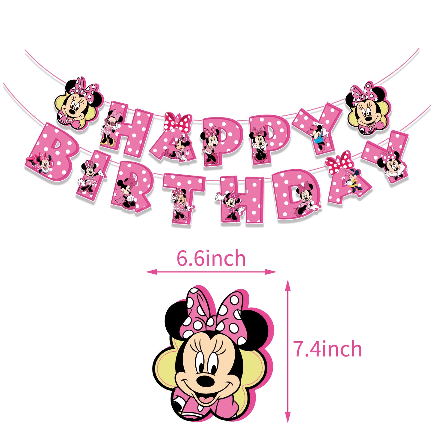 Minnie Mouse Birthday Party Decorations.