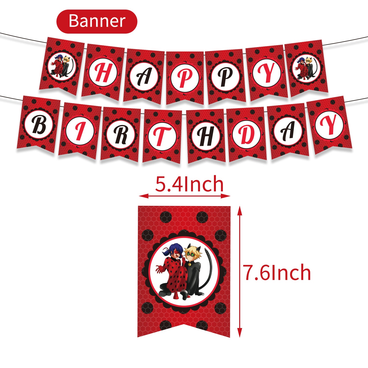 Ladybug Birthday Party Decorations 2.