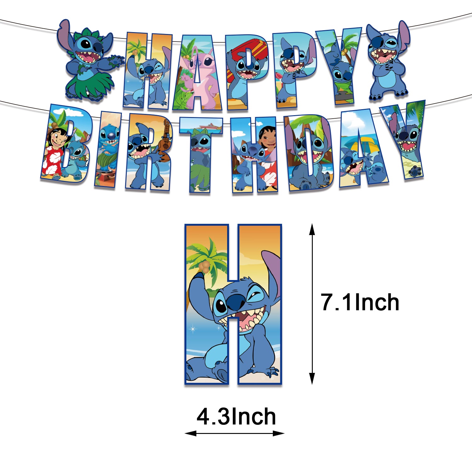 Stitch Birthday Party Supplies