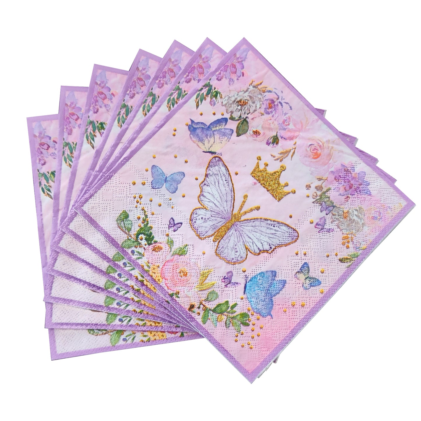 Spring Tea Butterflies Birthday Supplies