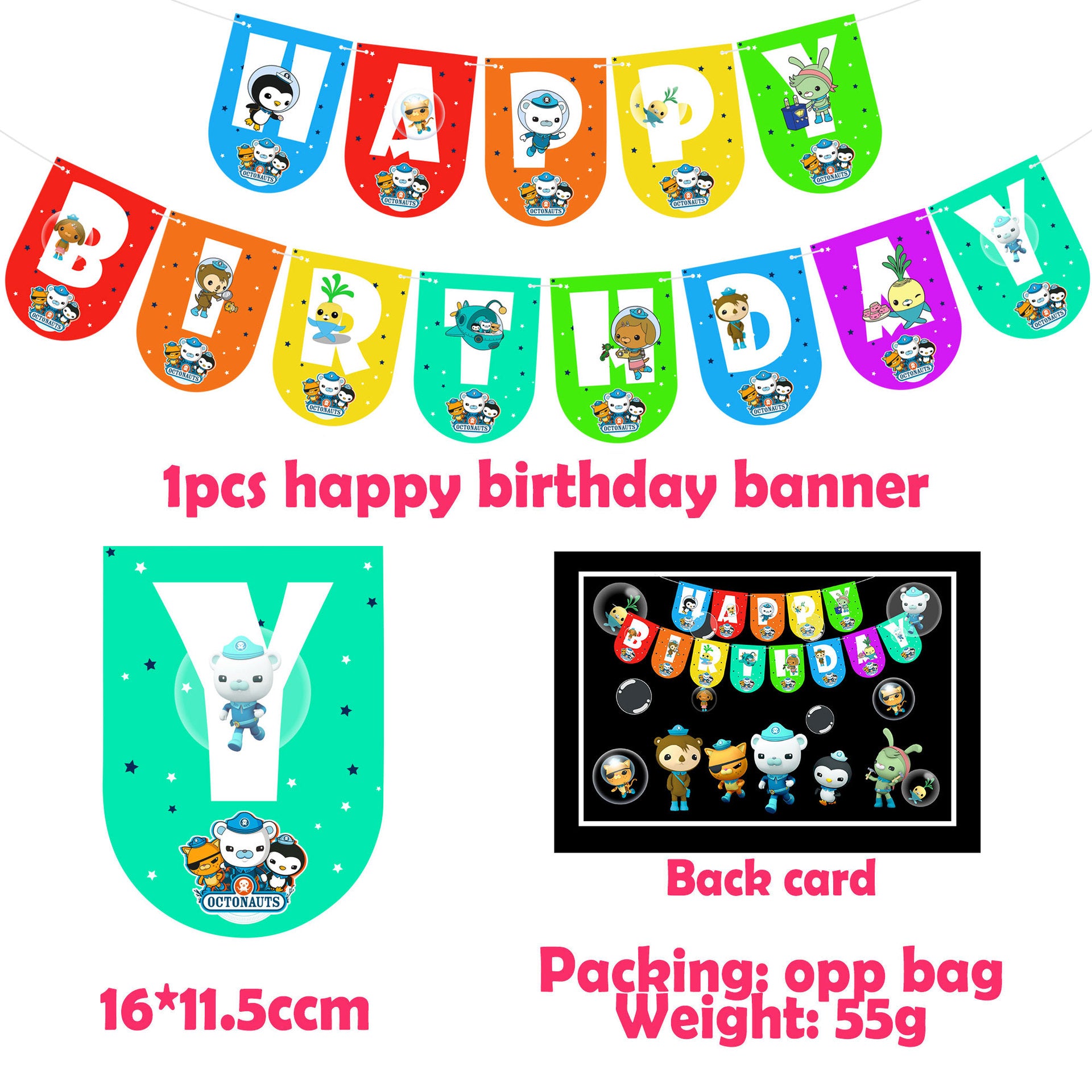 Octonauts Birthday Decorations, Party Corner provides The octonauts birthday decoration supplies in UAE, Saudia, Qatar, Bahrain, and Oman. Get birthday party balloons, and much more. Order now!, Party Supply Kits, Party Corner