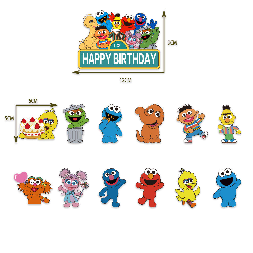 Sesame Street Birthday Decorations.