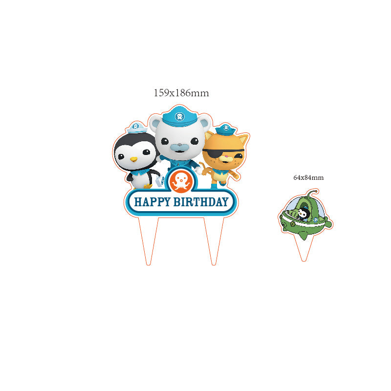 The Octonauts Birthday Party Supplies, Party Corner provides Octanucus Cutlery Supplies in UAE, Saudia, Qatar, Bahrain, and Oman. Get birthday party balloons and much more. Order now!, Party Supply Kits, Party Corner