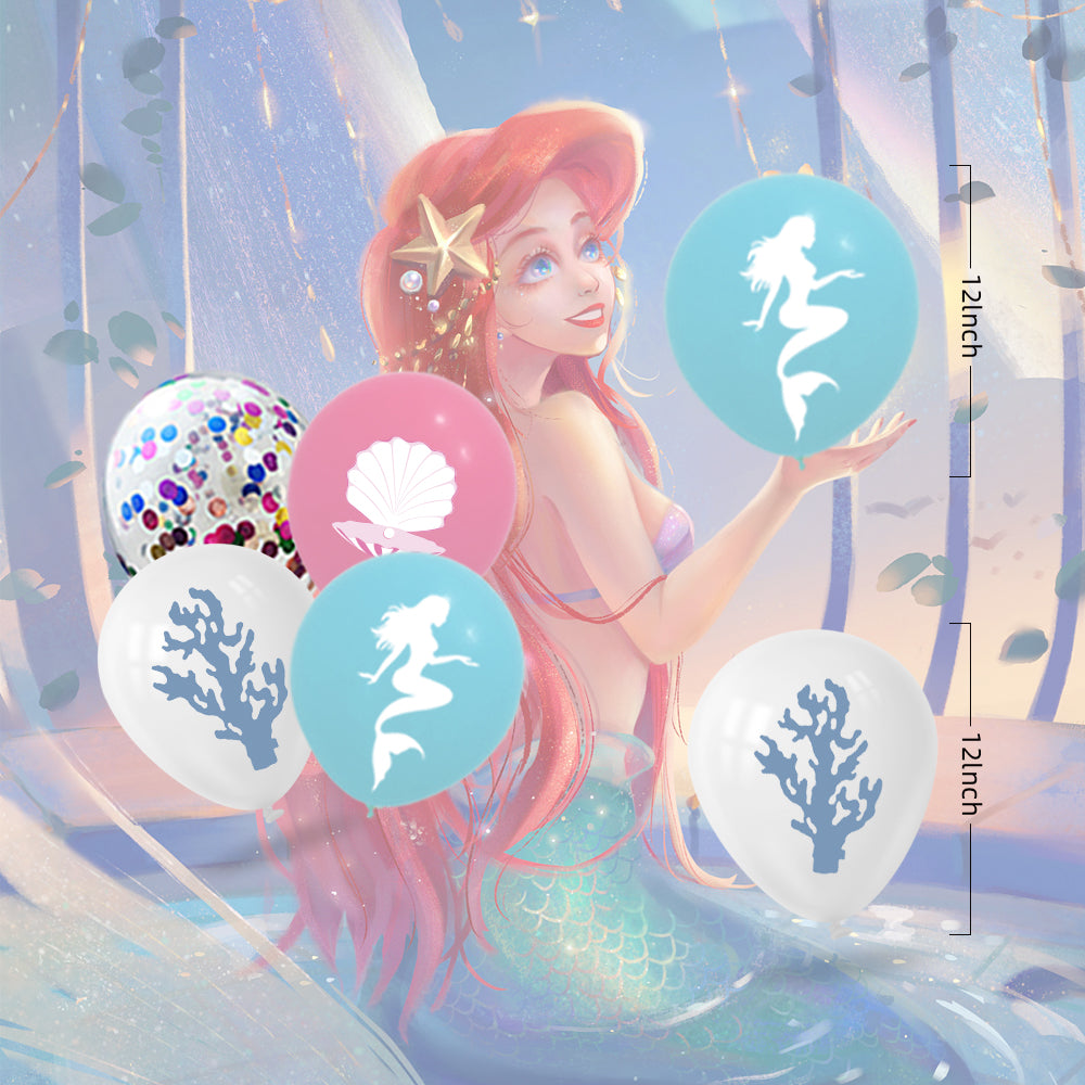 Mermaid Birthday Theme Decorations.