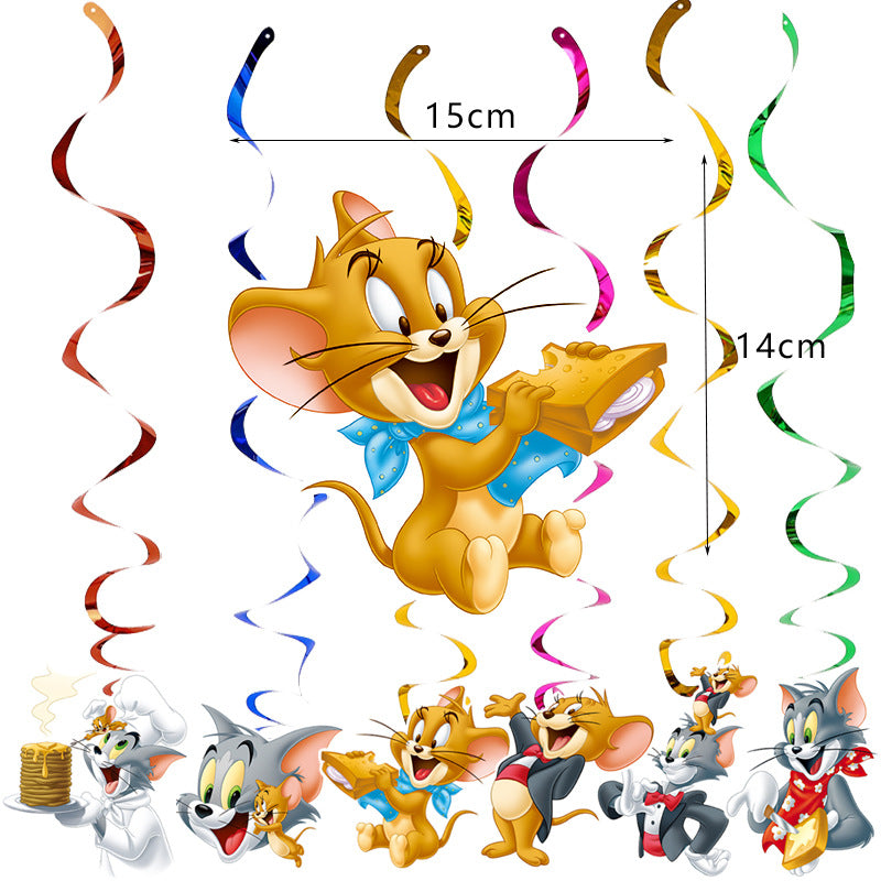 Tom and Jerry Birthday Party Decorations, Party Corner provides Tom and jerry birthday party decorations in UAE, Saudia, Qatar, Bahrain, and Oman. Get birthday party balloons, and much more. Order now!, Party Supply Kits, Party Corner