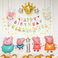 Peppa Pig Crown Birthday Party Decorations, Party Corner provides Peppa pig birthday party decorations in UAE, Saudia, Qatar, Bahrain, and Oman. Get birthday party balloons, and much more. Order now!, Party Supply Kits, Party Corner