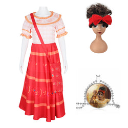 Encanto Dolores Madrigal Costume with Accessories, Buy Dolores madrigal costume with accessories from Party Corner in UAE, Saudia, Qatar, Bahrain, and Oman. Get kid's party Costumes at UAE's best costume shop., Costumes, Party Corner