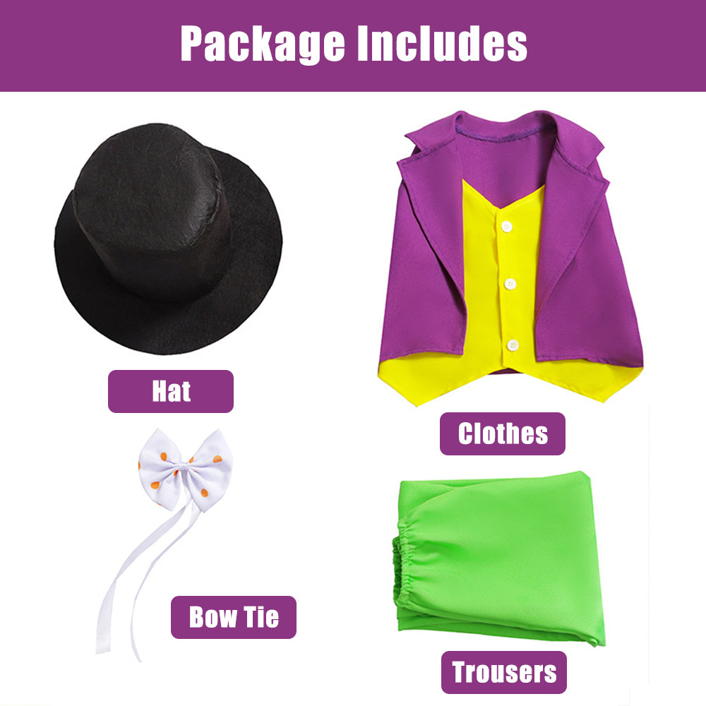 Willy Wonka Costume Green - Party Corner - BM Trading
