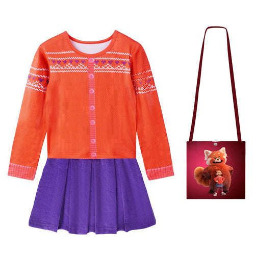 Turning Red Meilin Costume with Accessories, Buy Meilin costume (turning red) with accessories from Party Corner in UAE, Saudia, Qatar, Bahrain, and Oman. Get kid's party Costumes at UAE's costume shop., Costumes, Party Corner