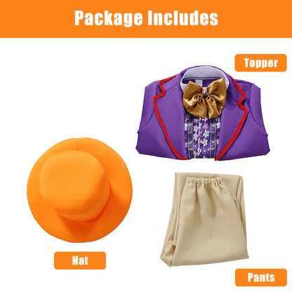 Willy Wonka Costume Purpule - Party Corner - BM Trading
