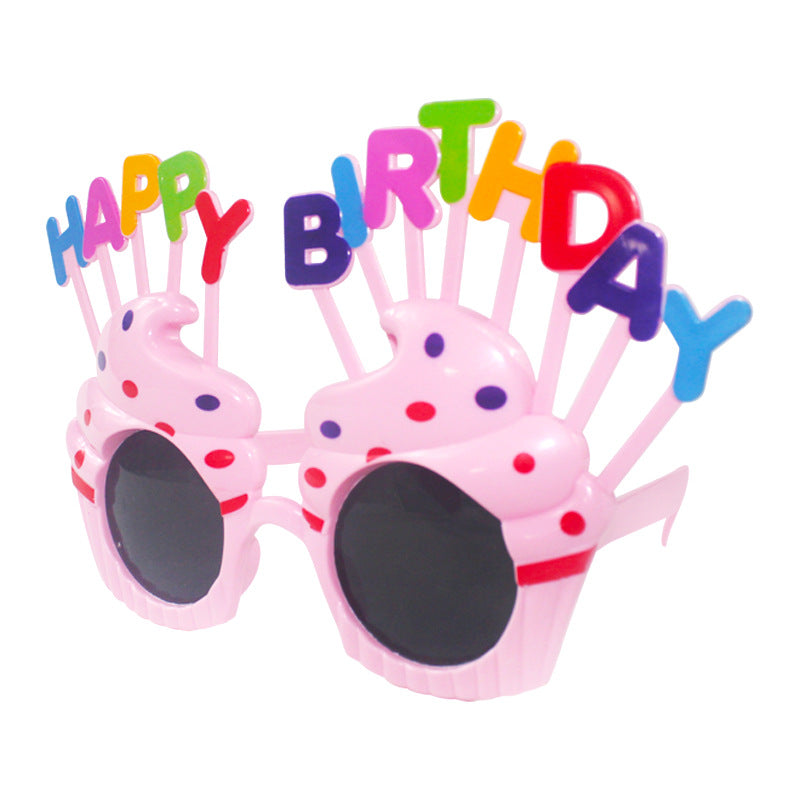 Party Glasses, Happy Birthday Funny Glasses (6 Glasses) - Party Corner - BM Trading