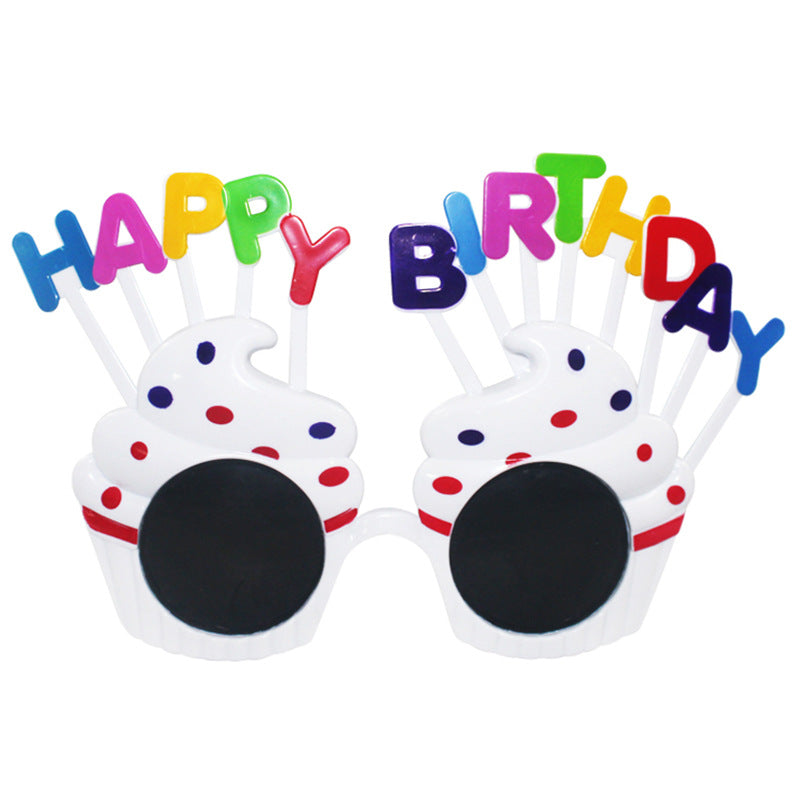 Party Glasses, Happy Birthday Funny Glasses (6 Glasses) - Party Corner - BM Trading
