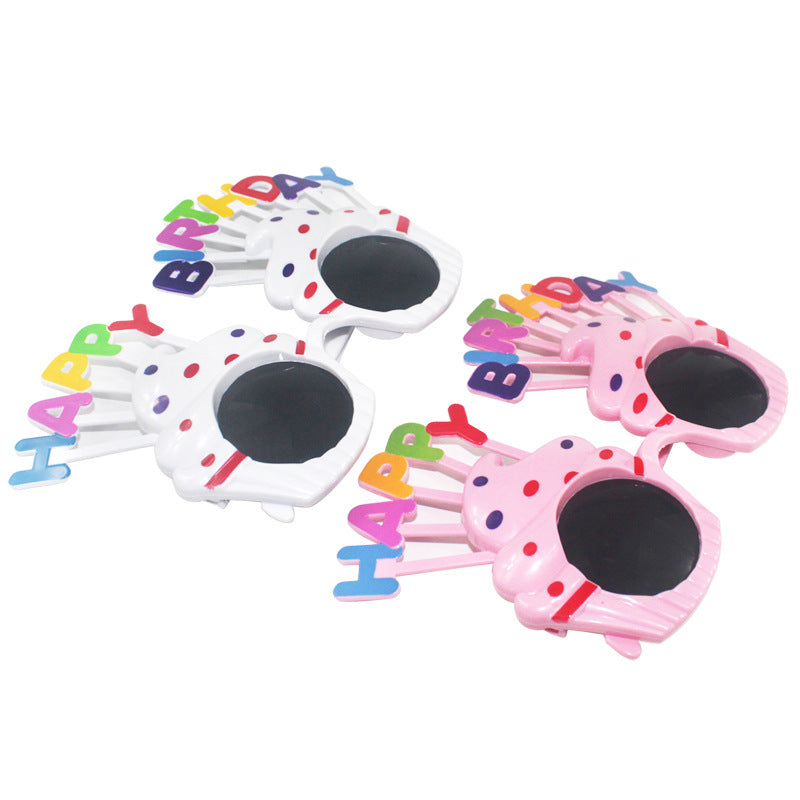 Party Glasses, Happy Birthday Funny Glasses (6 Glasses) - Party Corner - BM Trading