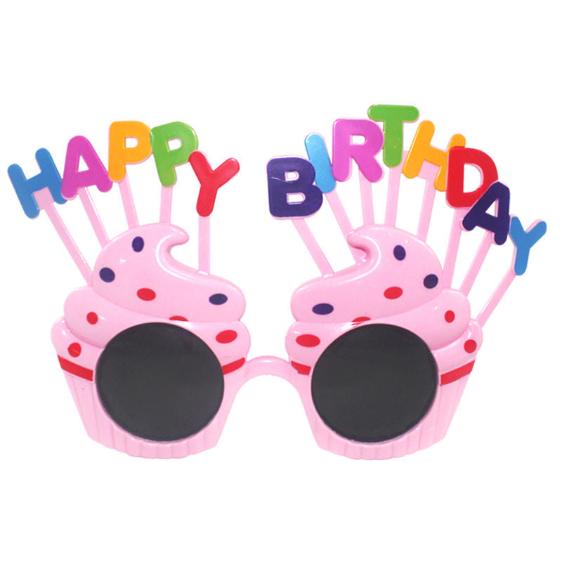 Party Glasses, Happy Birthday Funny Glasses (6 Glasses) - Party Corner - BM Trading