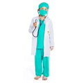 Doctor Surgical Gown (Green) with Accessories