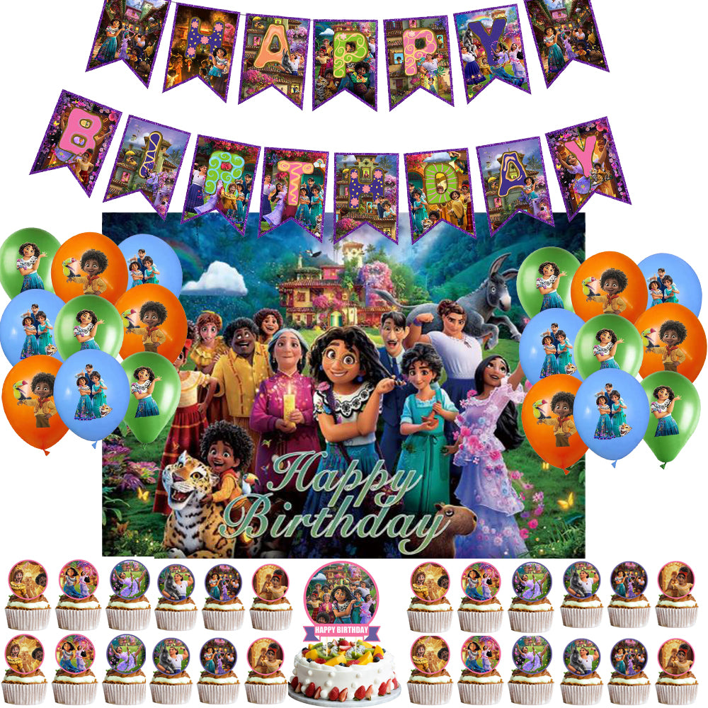 Encanto Family Birthday Decoration Supplies - Party Corner - BM Trading