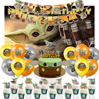 Star Wars Yoda Birthday Party Decorations - Party Corner - BM Trading