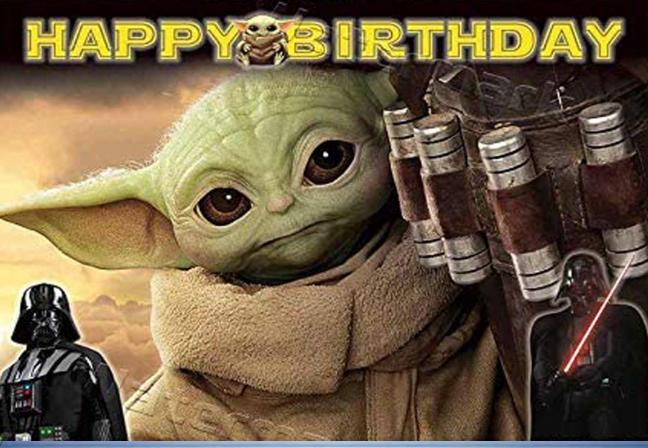 Star Wars Yoda Birthday Party Decorations - Party Corner - BM Trading