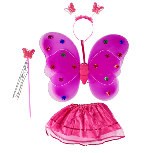 Fairy Butterfly Costume, Party Corner provides Fairy butterfly birthday party costume in UAE, Saudia, Qatar, Bahrain, and Oman. Get birthday party balloons, and much more. Order now!, Costume Accessories, Party Corner