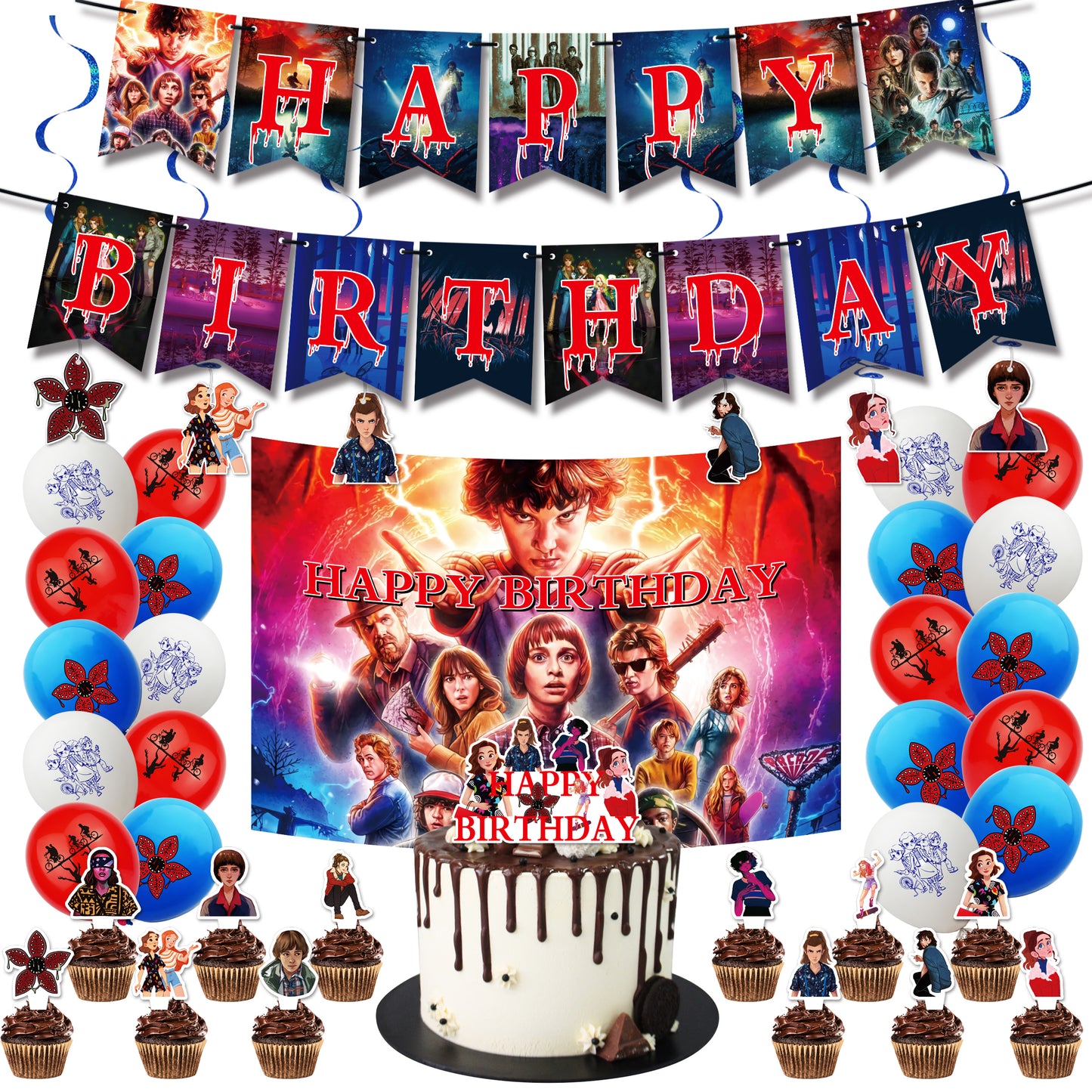 Stranger Things Birthday Party Decorations - Party Corner - BM Trading