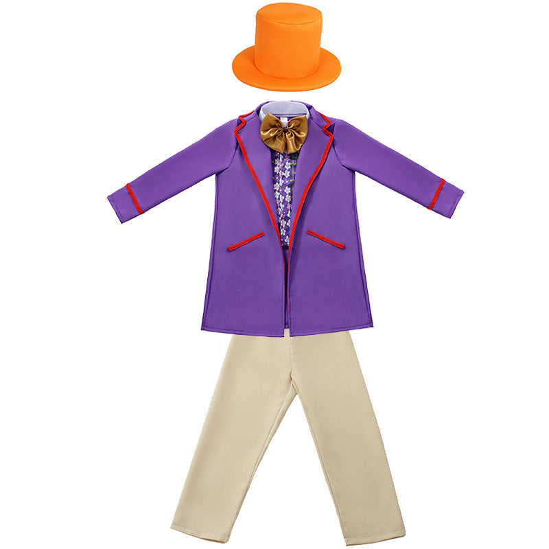 Willy Wonka Costume Purpule - Party Corner - BM Trading