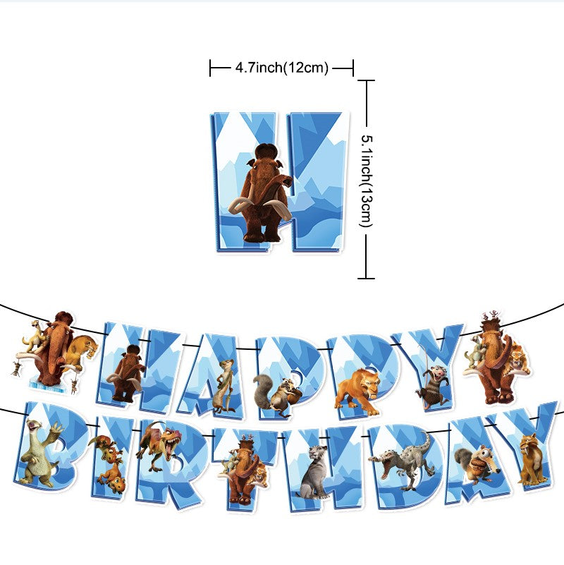 Ice Age Birthday Party Decorations - Party Corner - BM Trading