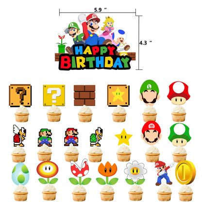 Super Mario Birthday Party Decorations - Party Corner - BM Trading