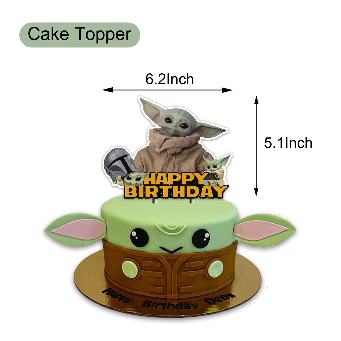 Star Wars Yoda Birthday Party Decorations - Party Corner - BM Trading
