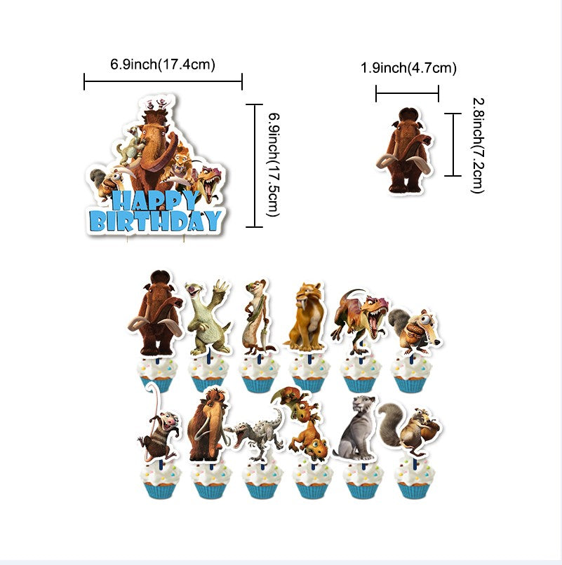 Ice Age Birthday Party Decorations - Party Corner - BM Trading
