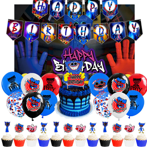 Poppy Playtime Birthday Party Decorations, Buy Poppy playtime birthday party decorations from Party Corner in UAE, Saudia, Qatar, Bahrain, and Oman. Get birthday party balloons, and much more. Order now!, Party Supply Kits, Party Corner