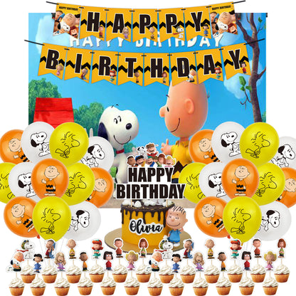 Snoopy Birthday Party Decorations - Party Corner - BM Trading